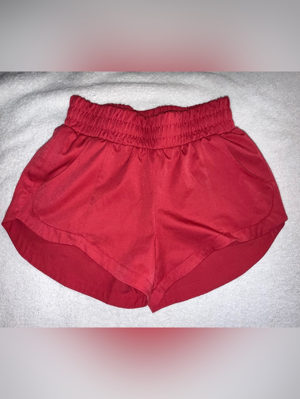FIVE Dancewear Shorts Size Youth‎ X-Large Pink/Red Color
